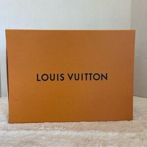Louis Vuitton Signature Orange Empty Box